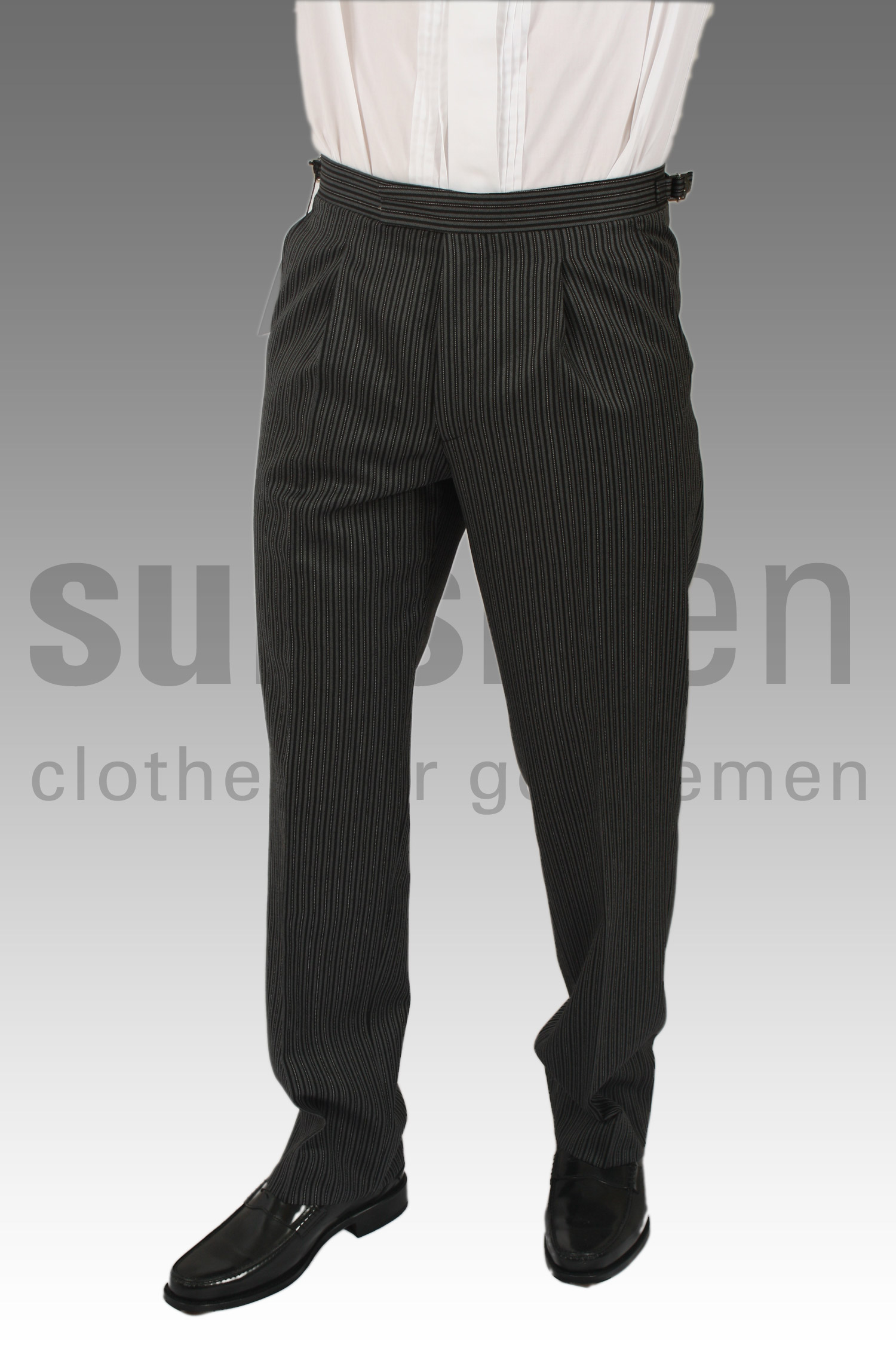 single stripe pants