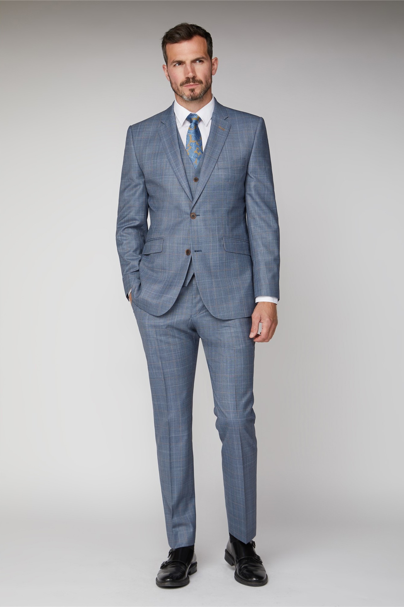 TOM FORD - Grey O'Connor Slim-Fit Super 110s Wool-Sharkskin Suit Trousers -  Gray TOM FORD