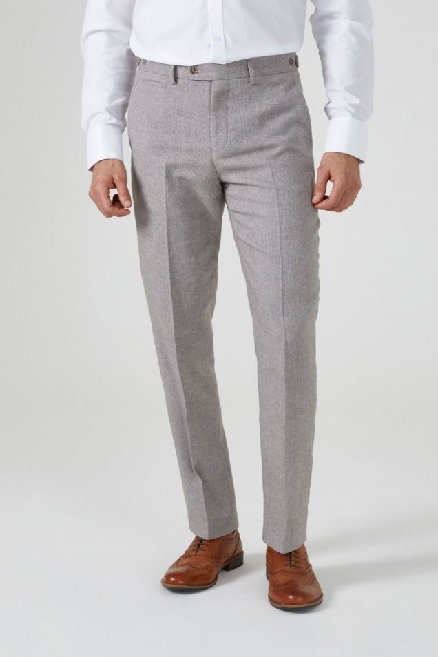 BOSS  Taperedfit trousers in stretchcotton satin