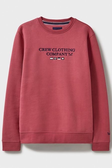 Crew Clothing Company Summer Berry Graphic Sweatshirt Long Sleeve